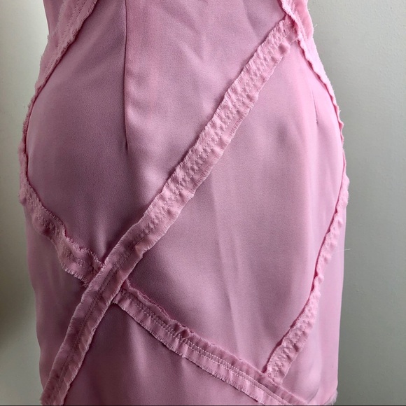 Christina Makowsky Slashed Frayed Razorback Dress - Picture 3 of 6